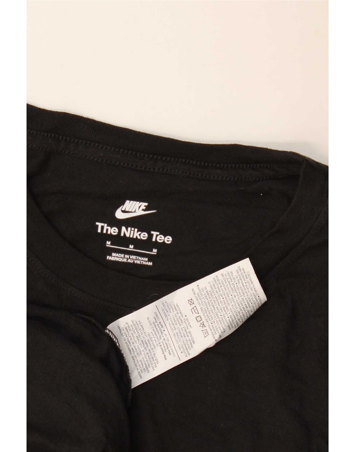 T-shirt da uomo Nike Top in cotone nero medio