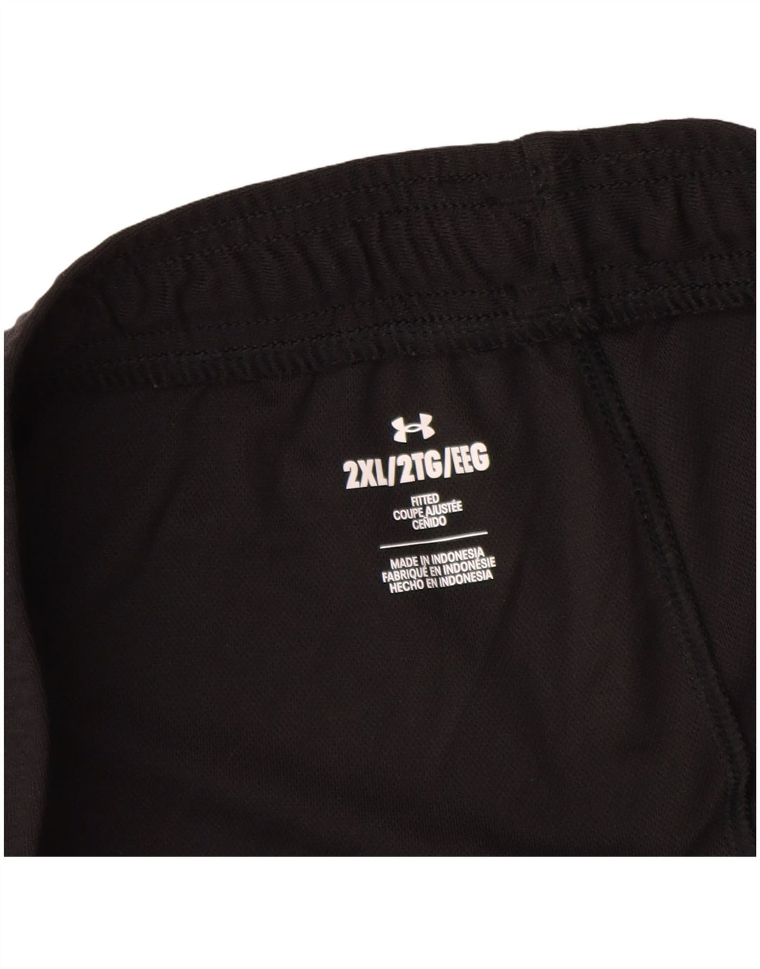 Pantaloni da tuta da uomo Under Armour Coupe Ajustee 2XL poliestere nero