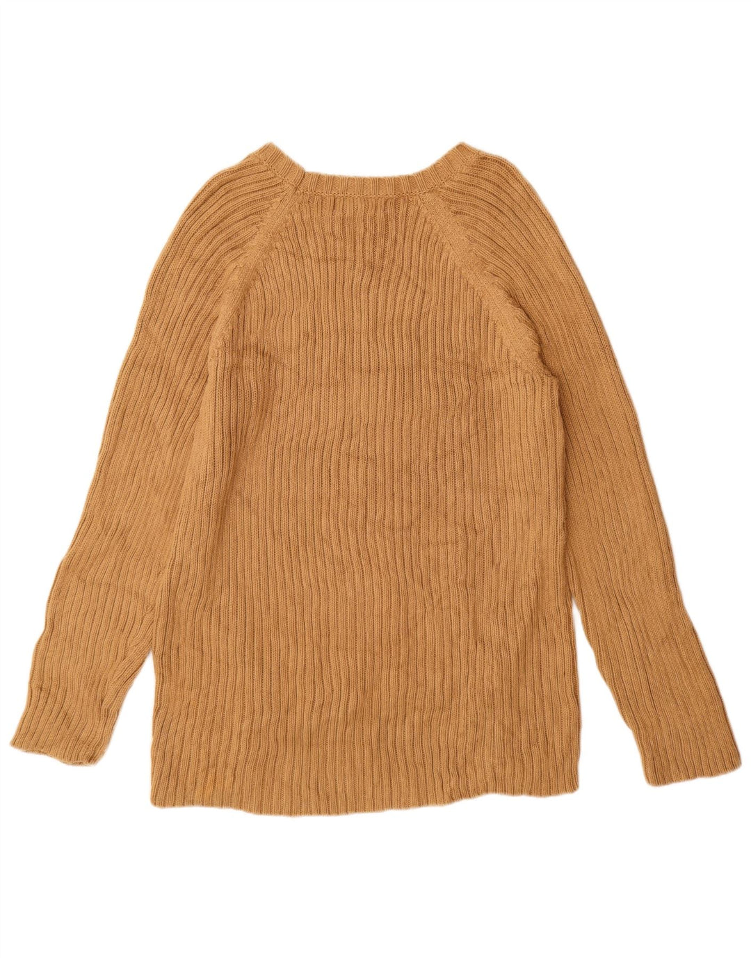 MICHAEL KORS Maglione da donna con scollo a barchetta lungo UK 18 XL Beige