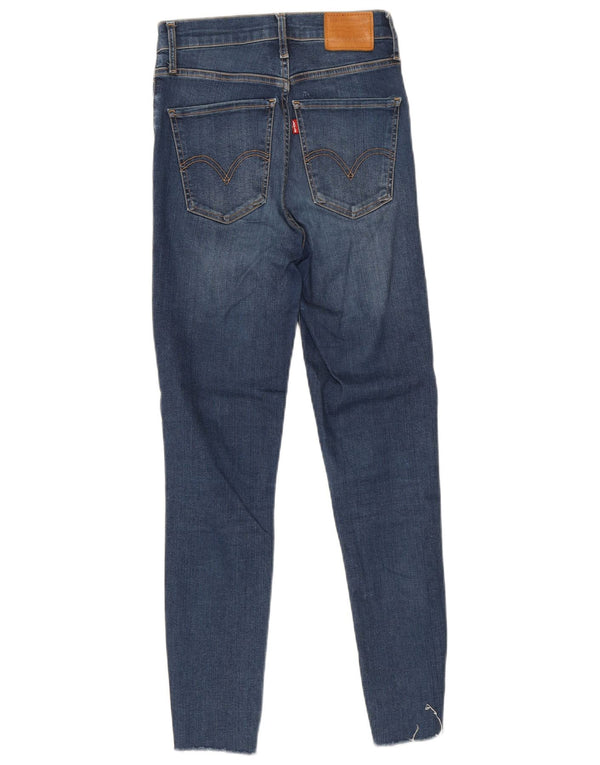 Jeans Levi's Mile High Super Skinny da donna W26 L27 in cotone blu