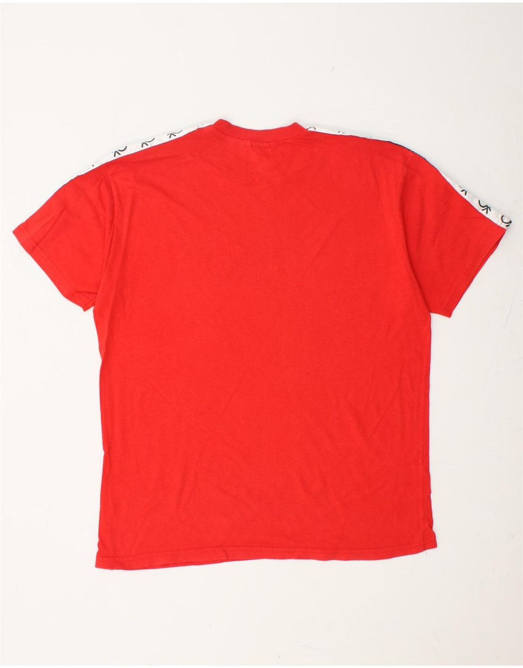 T-shirt grafica da uomo BENETTON Top rosso medio