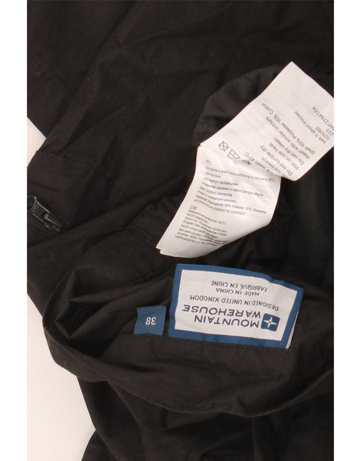 Pantaloni cargo dritti da uomo Mountain Warehouse W38 L29 poliestere nero