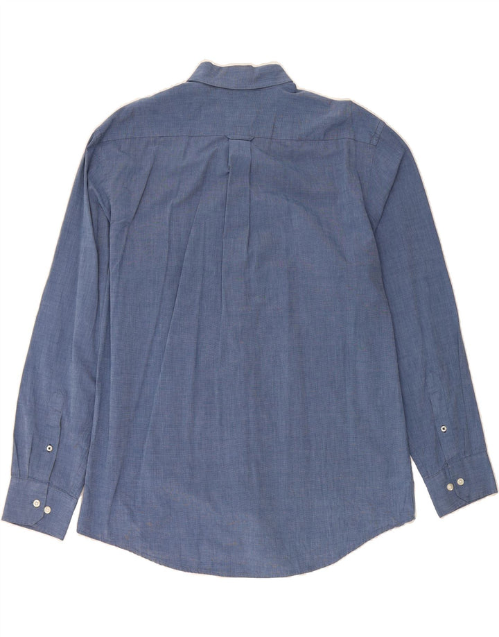 IZOD Mens Shirt Large Blue Cotton Vintage Izod and Second-Hand Izod from Messina Hembry 