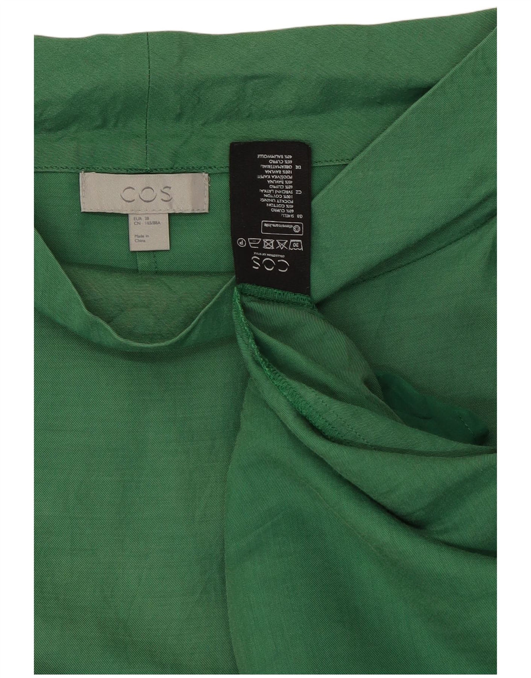 Abito tubino Cos da donna EU 38 Cupro verde medio