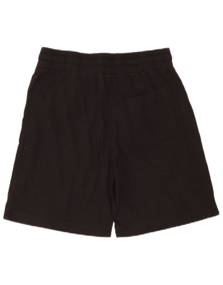 Pantaloncini da bagno grafici da uomo Calvin Klein in cotone nero medio