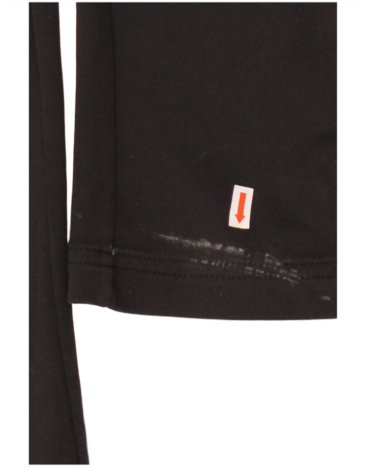 ADIDAS Boys Tracksuit Trousers 11-12 Years  Black Polyester