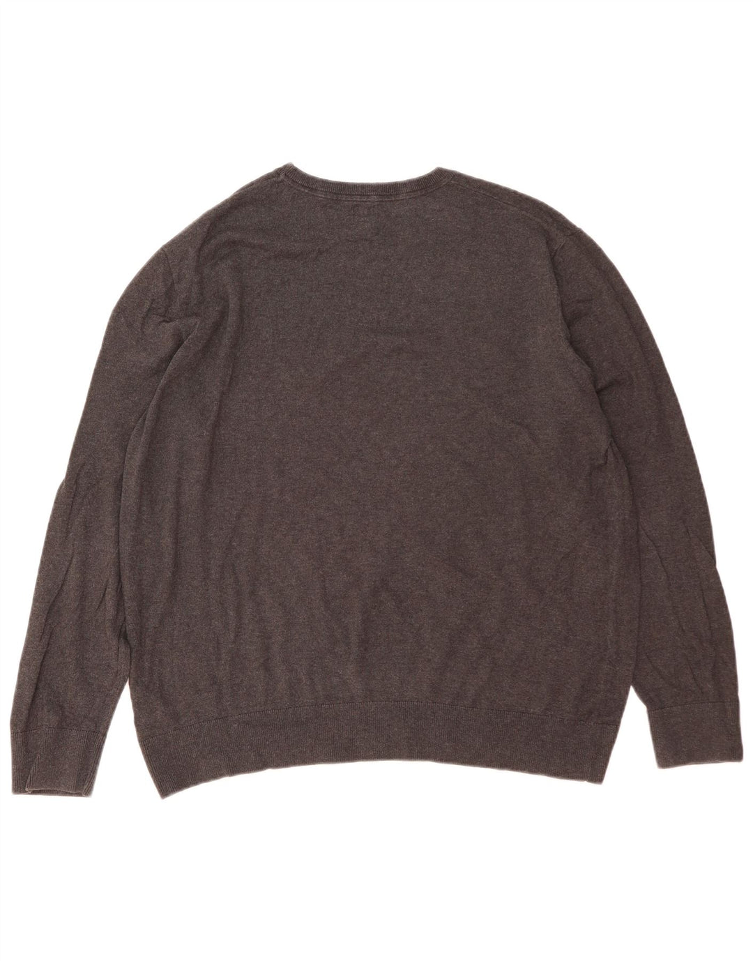 Maglione maglione girocollo da uomo GAP XL in cotone grigio