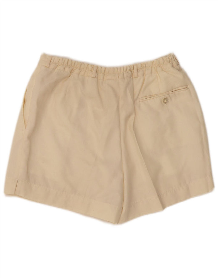 Pantaloncini chino da donna VINTAGE W28 medi bianco sporco