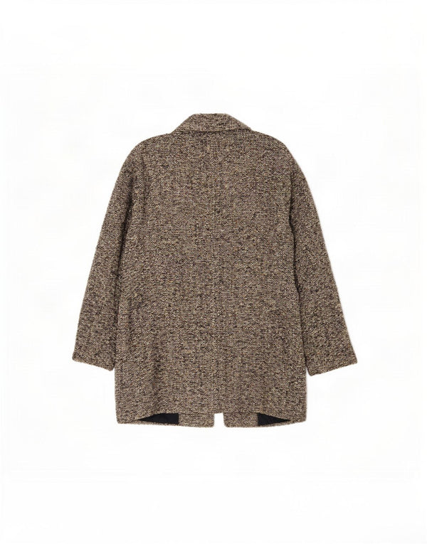 Soprabito da donna con maniche a 3/4 di Massimo Dutti EU 38 piccolo marrone screziato