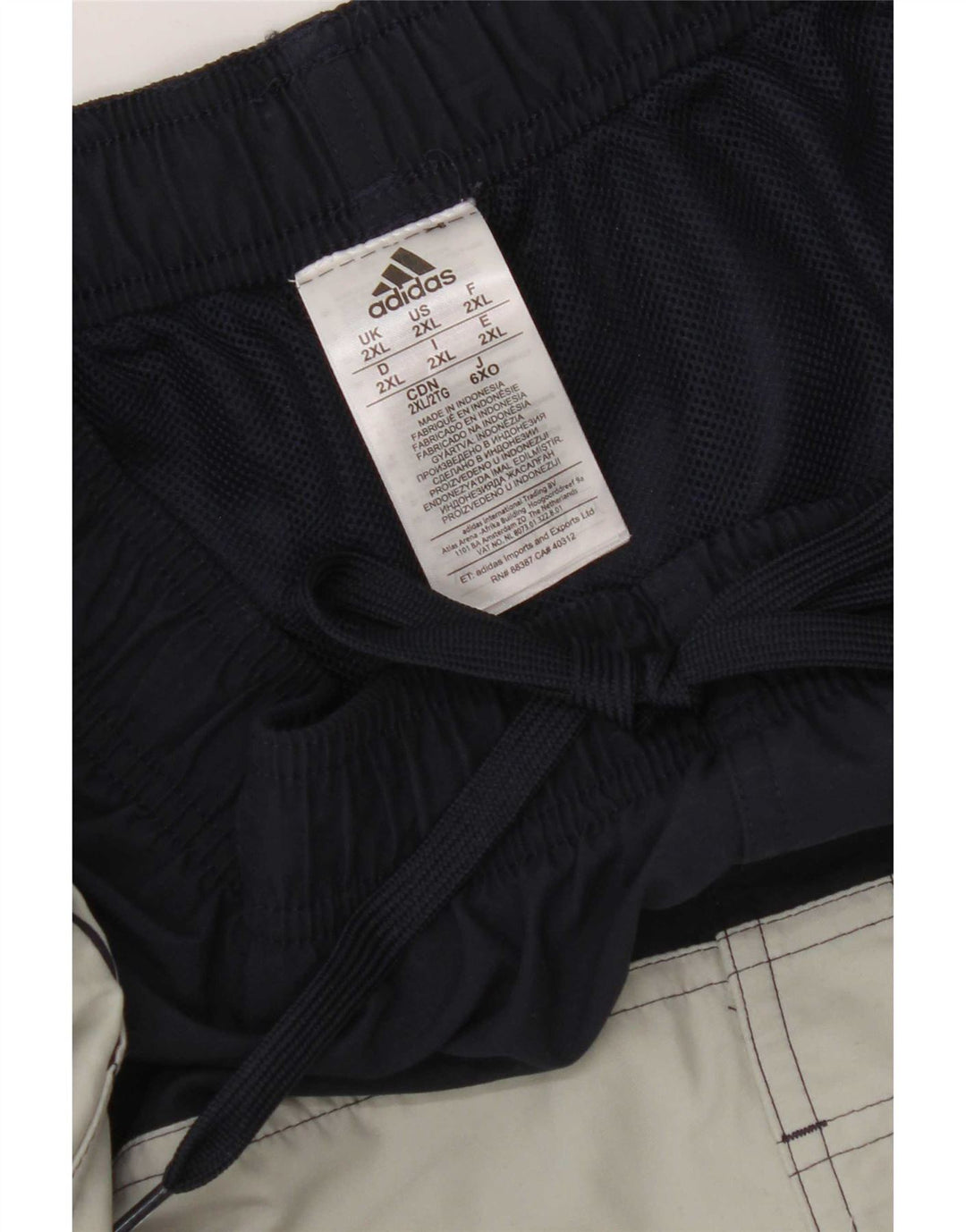 Pantaloncini sportivi da uomo Adidas 2XL W42 L5 Poliestere color block multicolore