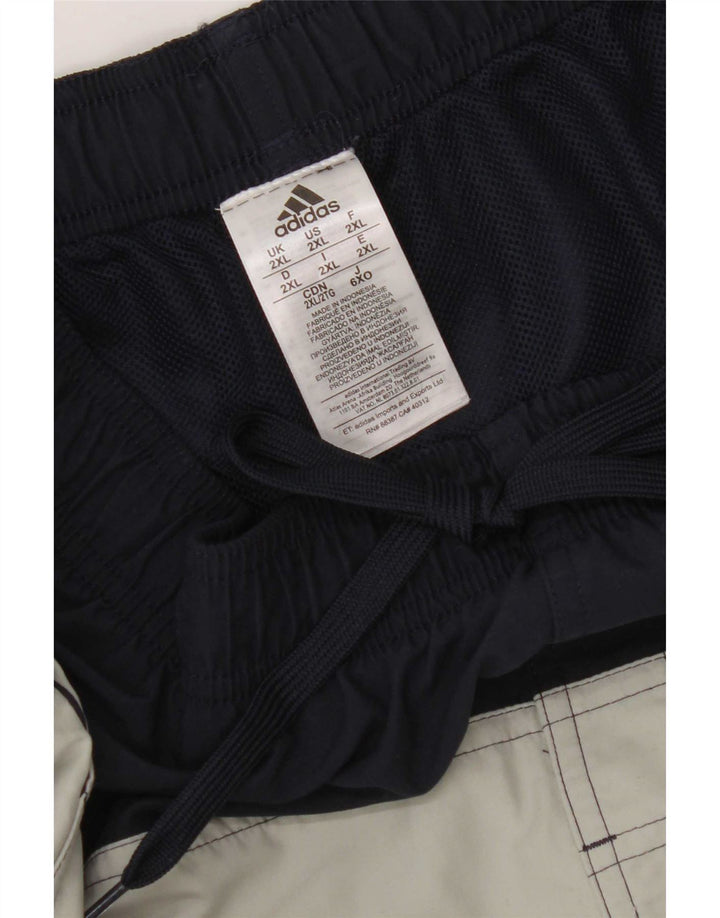 Pantaloncini sportivi da uomo Adidas 2XL W42 L5 Poliestere color block multicolore