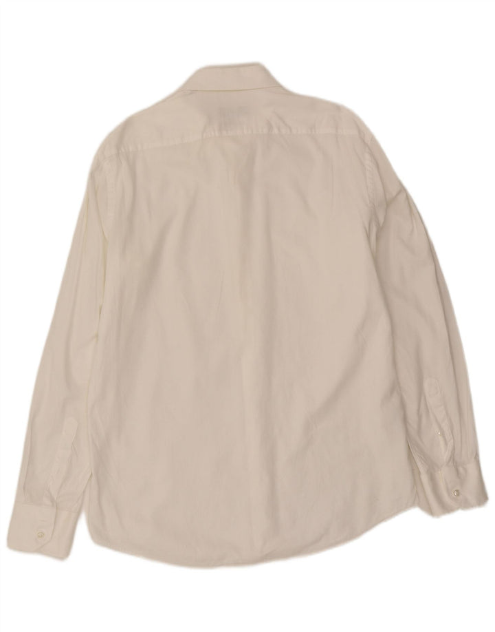 Camicia da uomo vestibilità regolare Hugo Boss taglia 41 grande cotone bianco