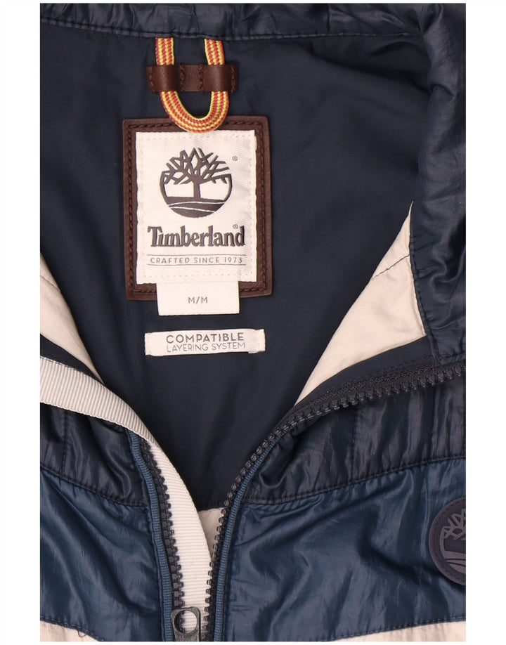 Gilet imbottito da uomo Timberland UK 38 poliestere color block bianco medio