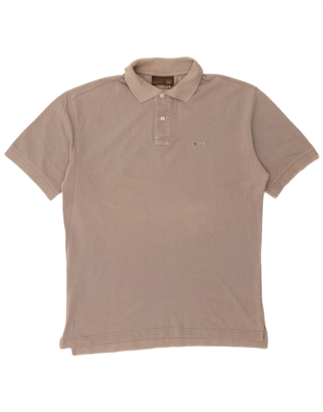 Polo Uomo Gas Large in Cotone Grigio