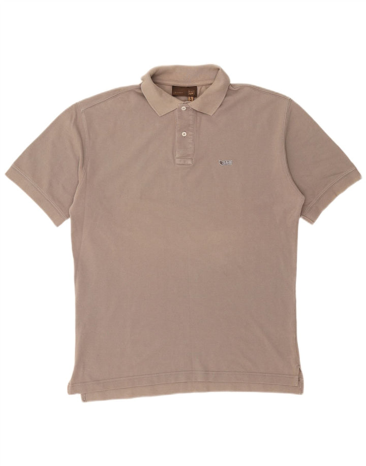 Polo Uomo Gas Large in Cotone Grigio