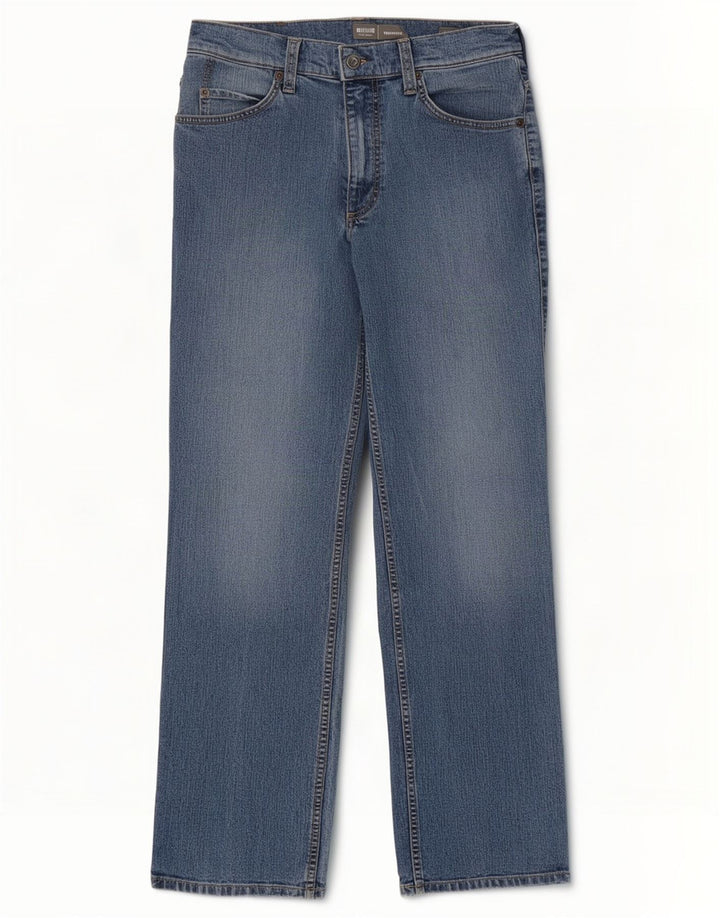 Jeans dritti slim fit da uomo Mustang W32 L32 cotone blu