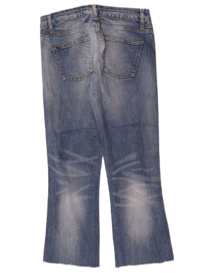 Jeans corti da donna Zara EU 36 XS W26 L24 Blu