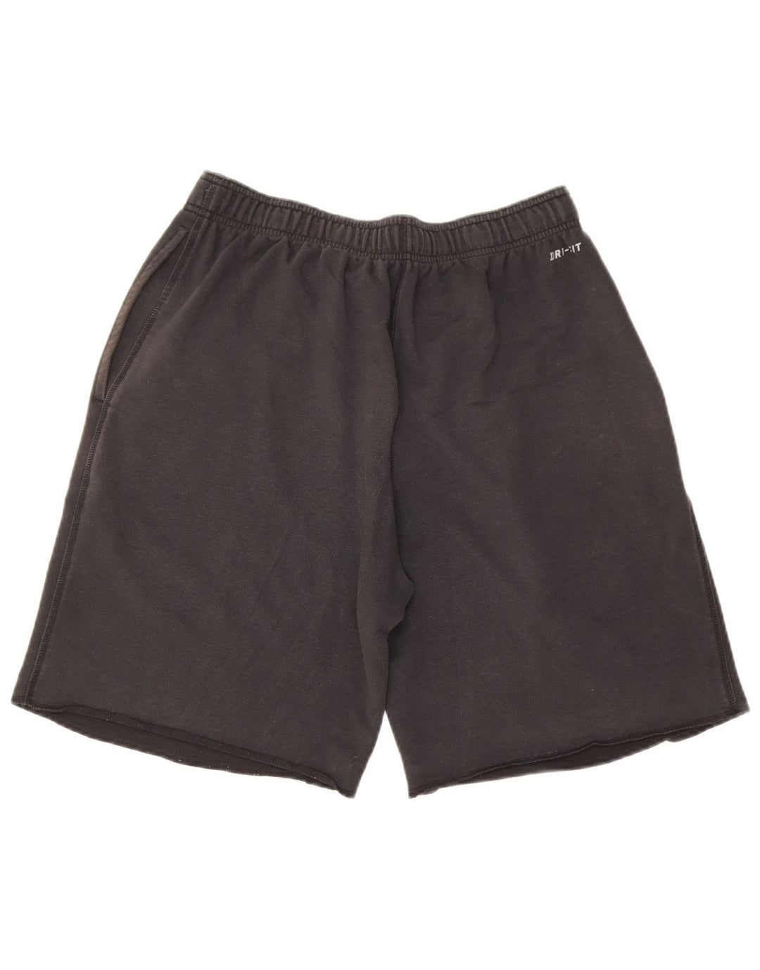 Pantaloncini sportivi Nike Dri Fit da uomo in cotone medio nero