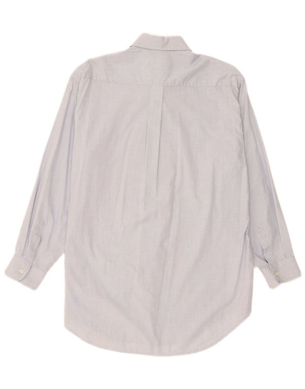 Camicia da uomo Sisley a quadretti blu medio