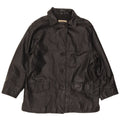 Giacca In Pelle Oversize Donna Conbipel IT 44 Media Pelle Nera