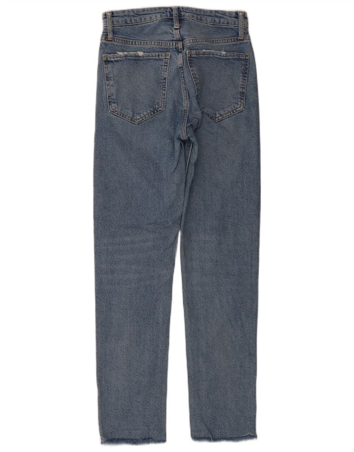 Jeans slim da donna ZARA EU 34 2XS W24 L27 Blu