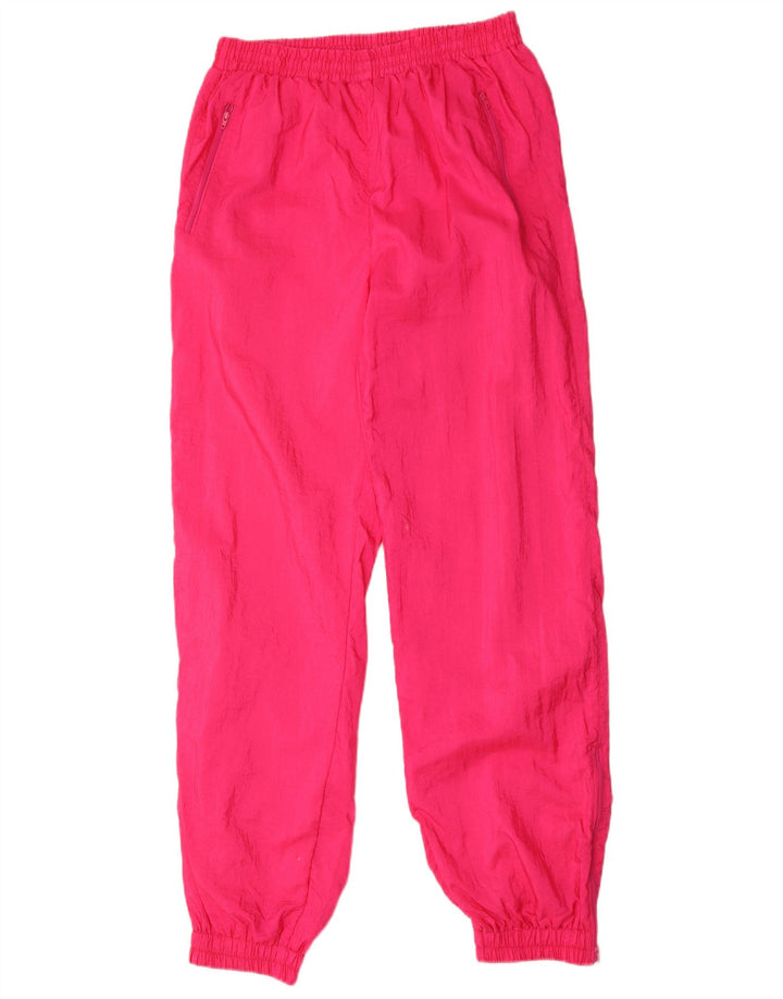 Pantaloni da tuta da donna Rodeo Joggers UK 14 Nylon rosa medio