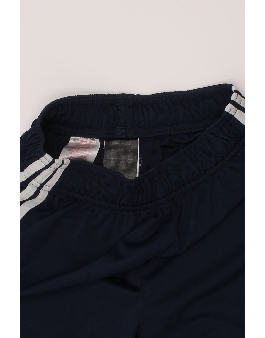 Pantaloncini sportivi Adidas da ragazzo 11-12 anni in poliestere blu navy