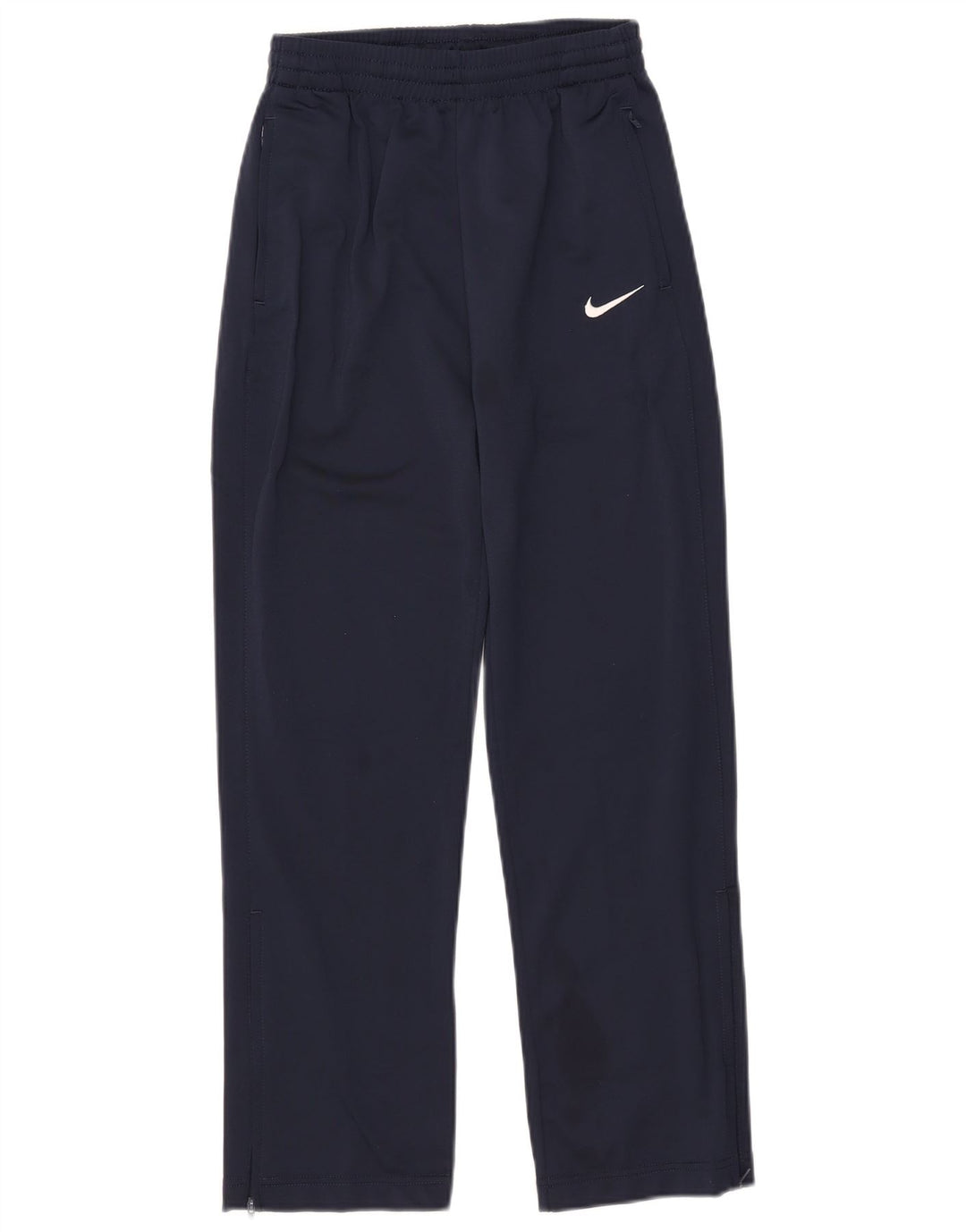 Pantaloni della tuta da ragazzo Nike 10-11 anni poliestere blu navy medio
