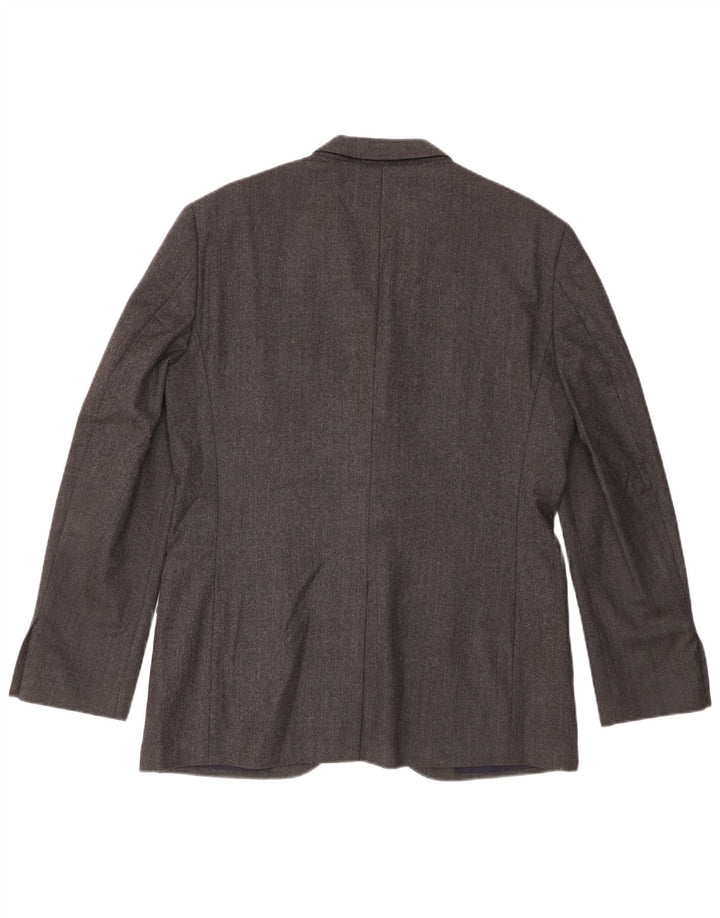 J. Crew Giacca blazer da uomo Ludlow a 3 bottoni UK 40 grande lana grigia