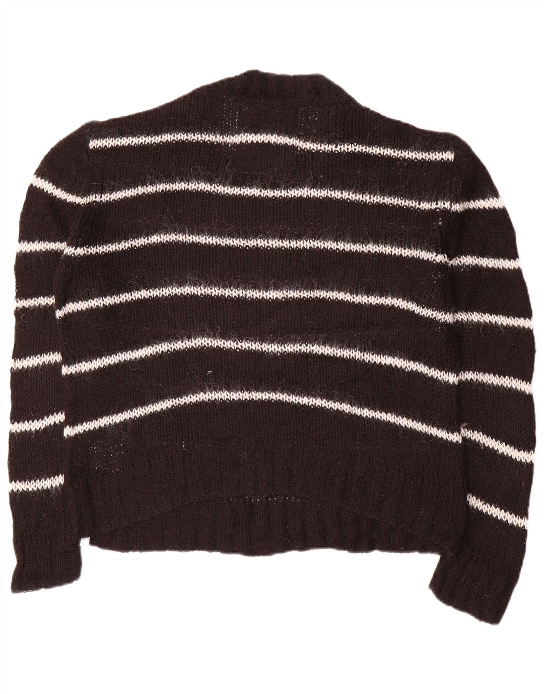 Maglione maglione girocollo da donna Superdry UK 10 Small Black Striped