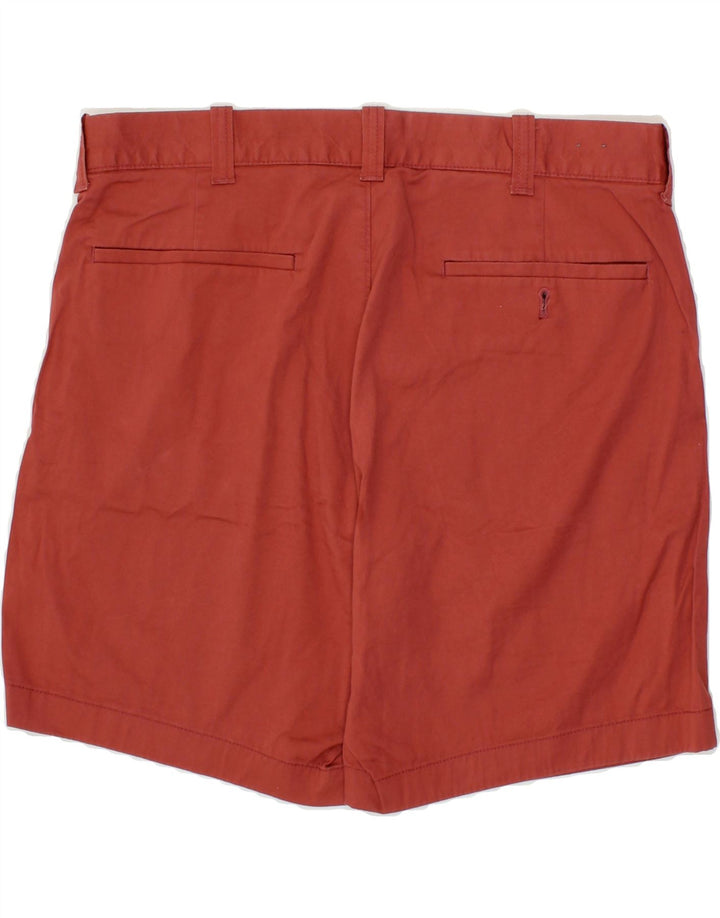 J. CREW Mens Chino Shorts W31 Medium Maroon Cotton Vintage J. Crew and Second-Hand J. Crew from Messina Hembry 
