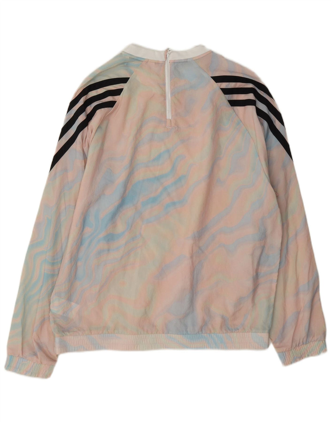 Adidas Uomo Pullover Tuta Top Giacca Media Multicolore Tie Dye