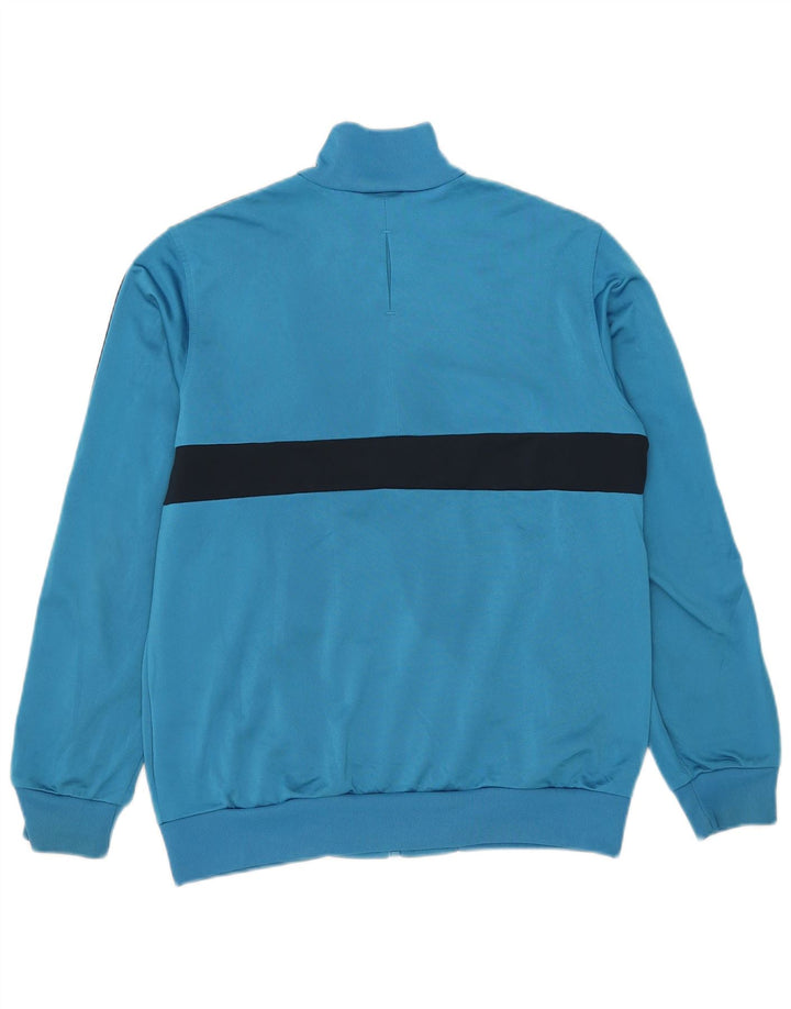 Giacca da tuta da uomo Adidas XS blu in poliestere color block
