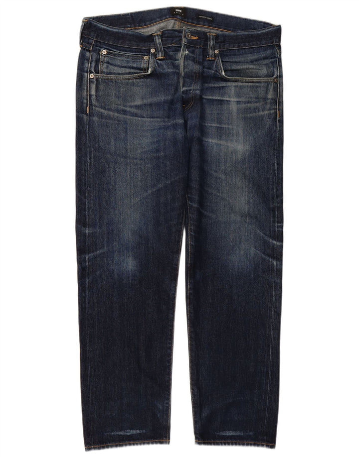 Jeans dritti da uomo EDWIN W36 L30 blu navy