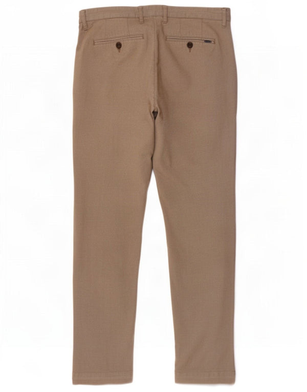 Pantaloni chino slim da uomo Ted Baker W32 L30 cotone beige
