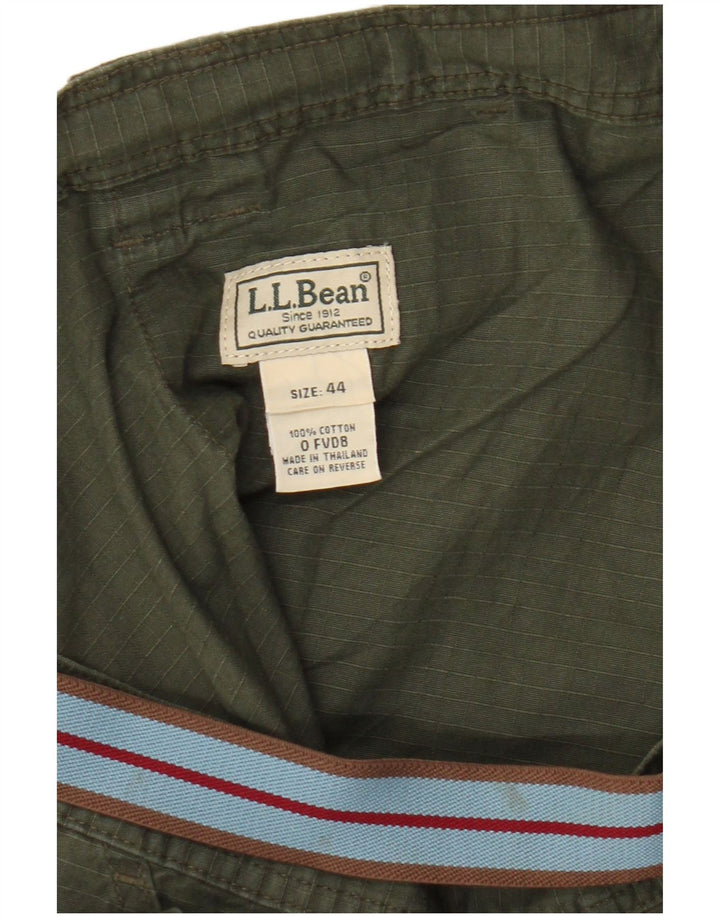 Pantaloncini cargo da uomo L.L.Bean W44 2XL cotone verde