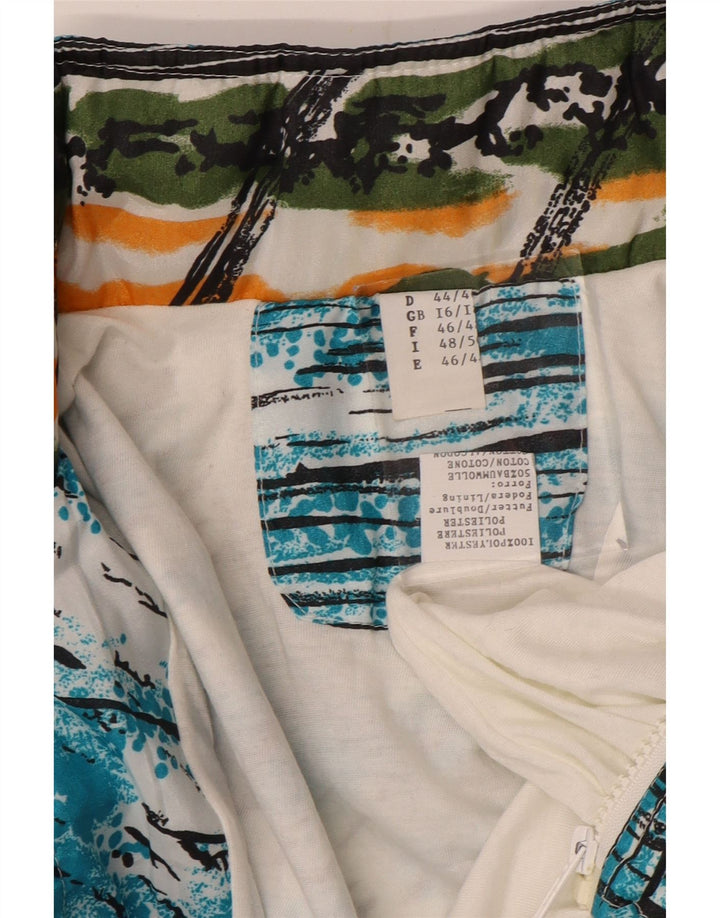 Giacca da tuta oversize da donna VINTAGE UK 16 grande blu