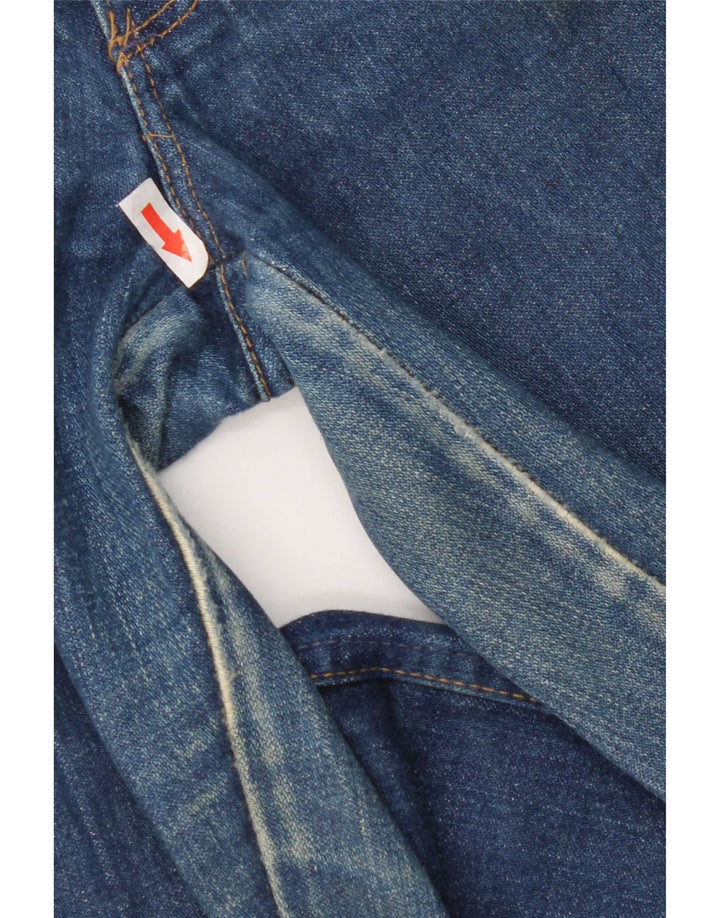 Jeans slim da uomo Wrangler W33 L32 cotone blu