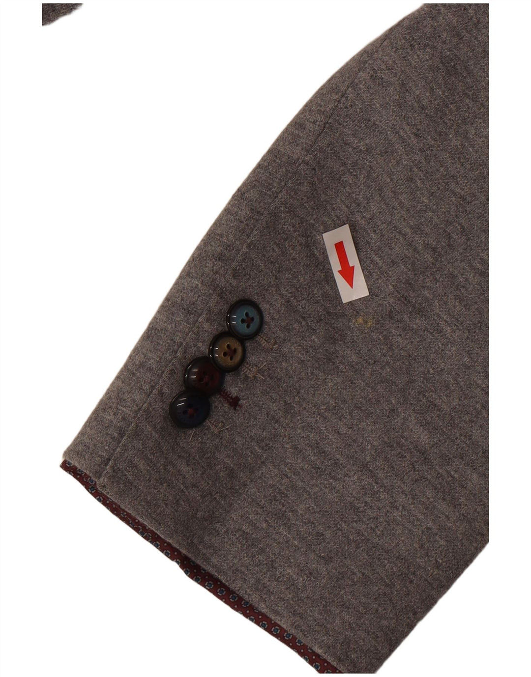 Giacca blazer a 2 bottoni da donna John Barritt IT 50 XL cotone grigio