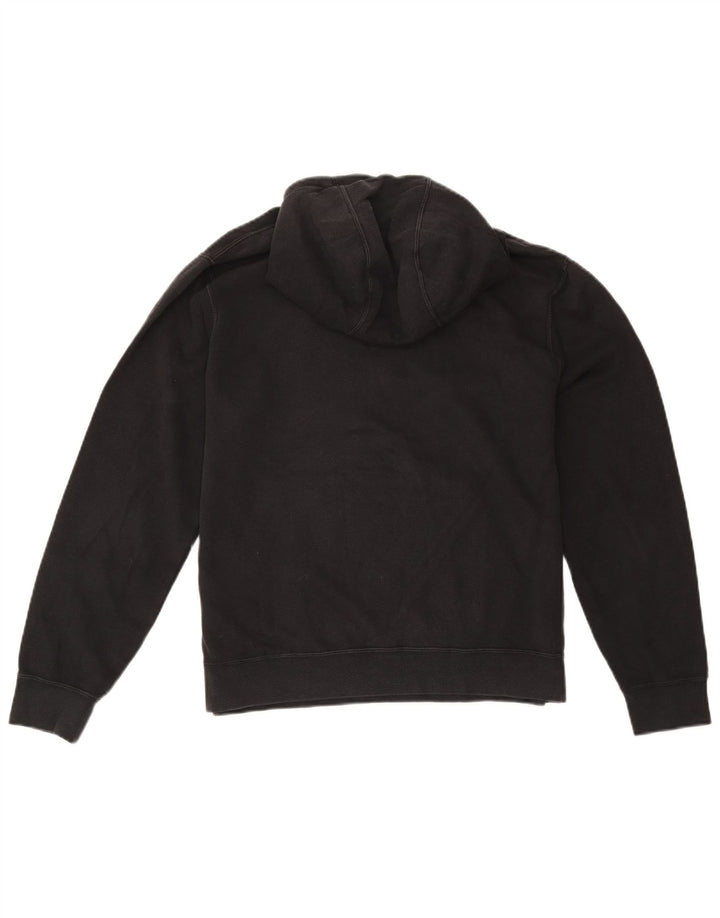 Felpa con cappuccio grafica Nike da uomo in cotone nero medio