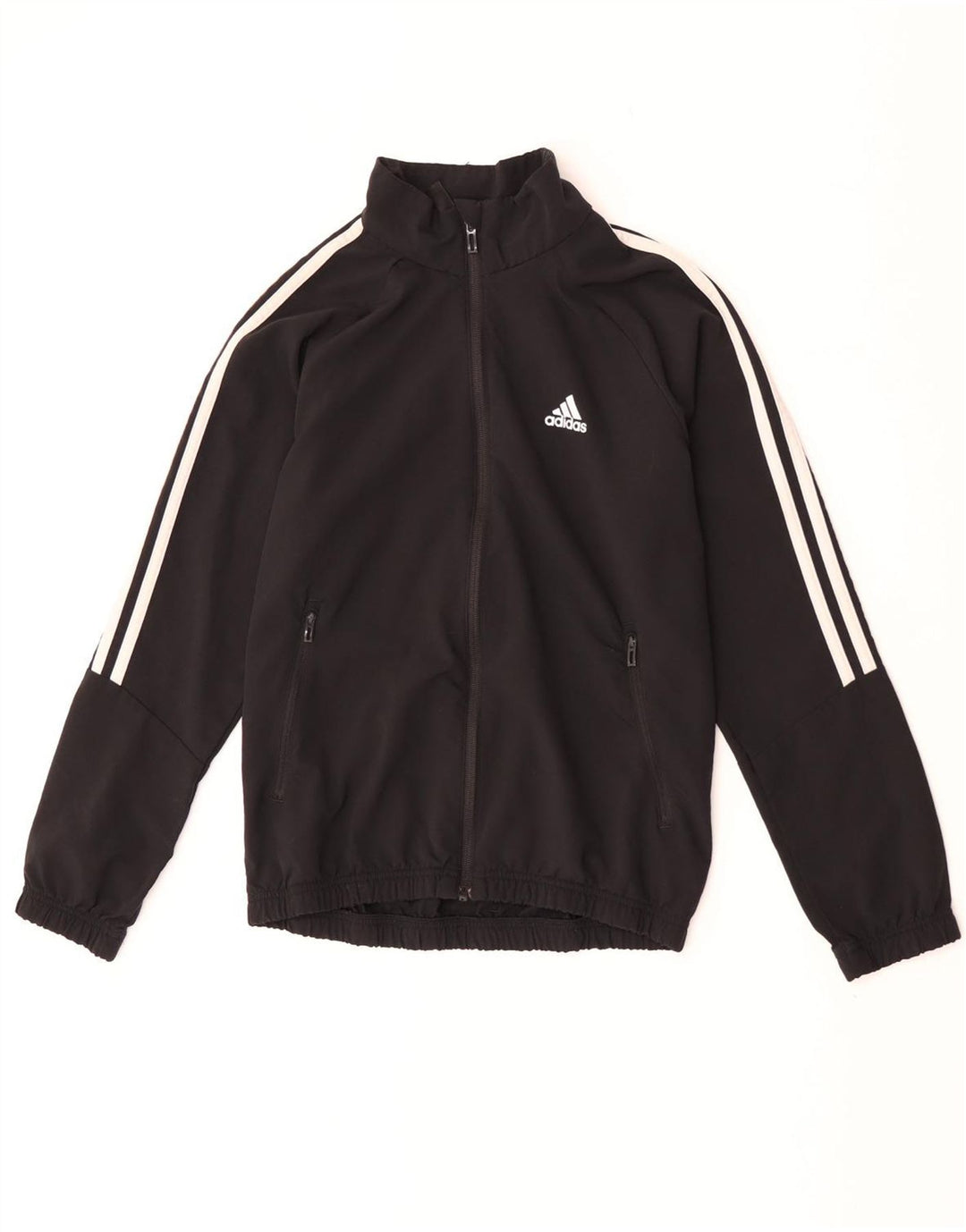 Giacca da tuta Adidas Aeroready da ragazzo 11-12 anni in poliestere nero