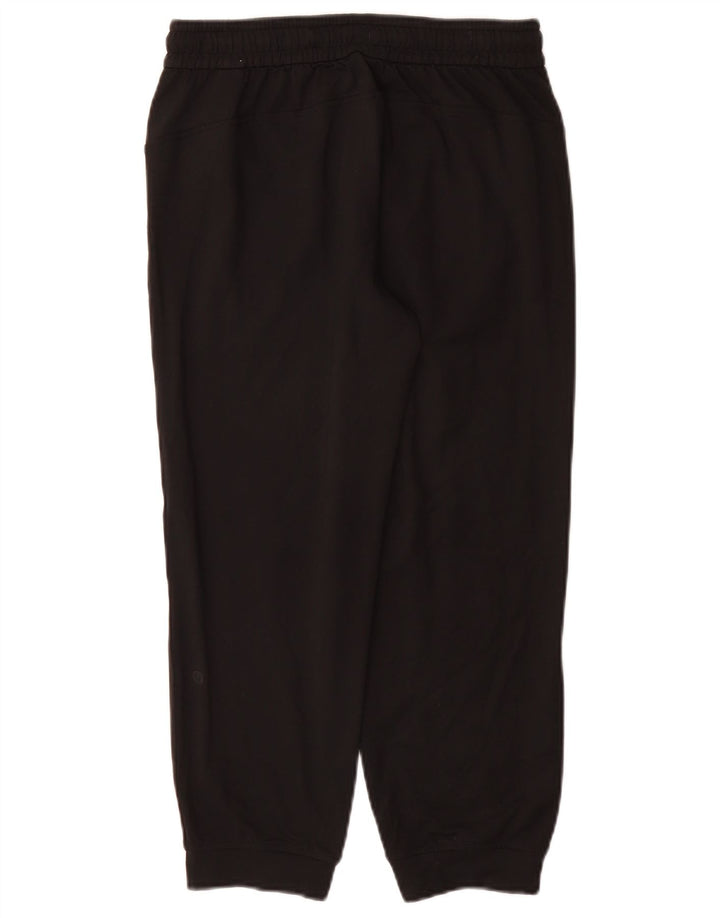 LULULEMON Womens Crop Tracksuit Trousers Joggers US 4 Small  Black