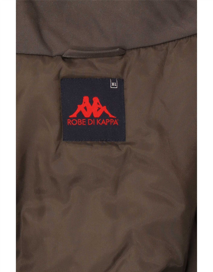 Giacca a vento da uomo Kappa UK 42 XL Khaki Poliammide