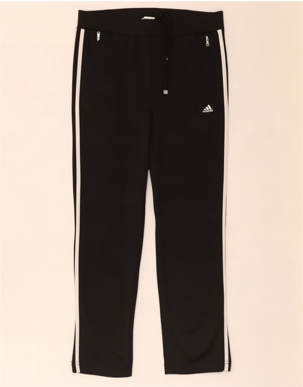 Adidas Womens Tracksuit Trousers UK 10 Small Black Polyester