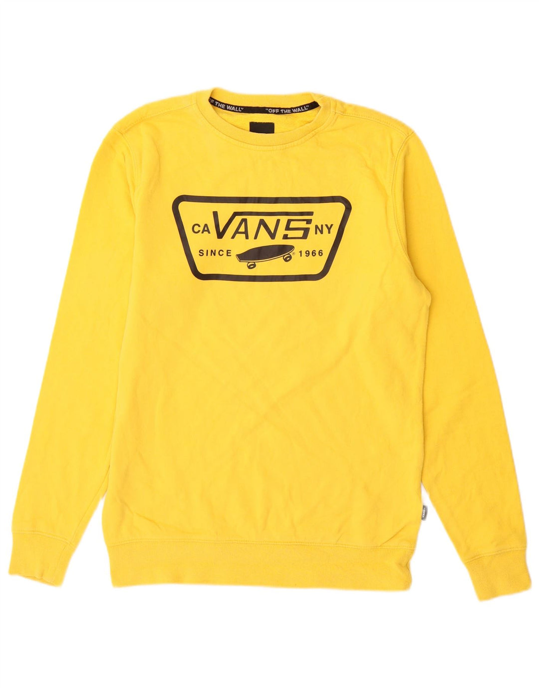 Felpa grafica da uomo Vans XS gialla