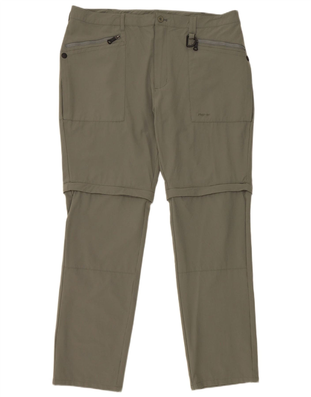 Pantaloni cargo da escursionismo da uomo Rohan W38 L30 verdi