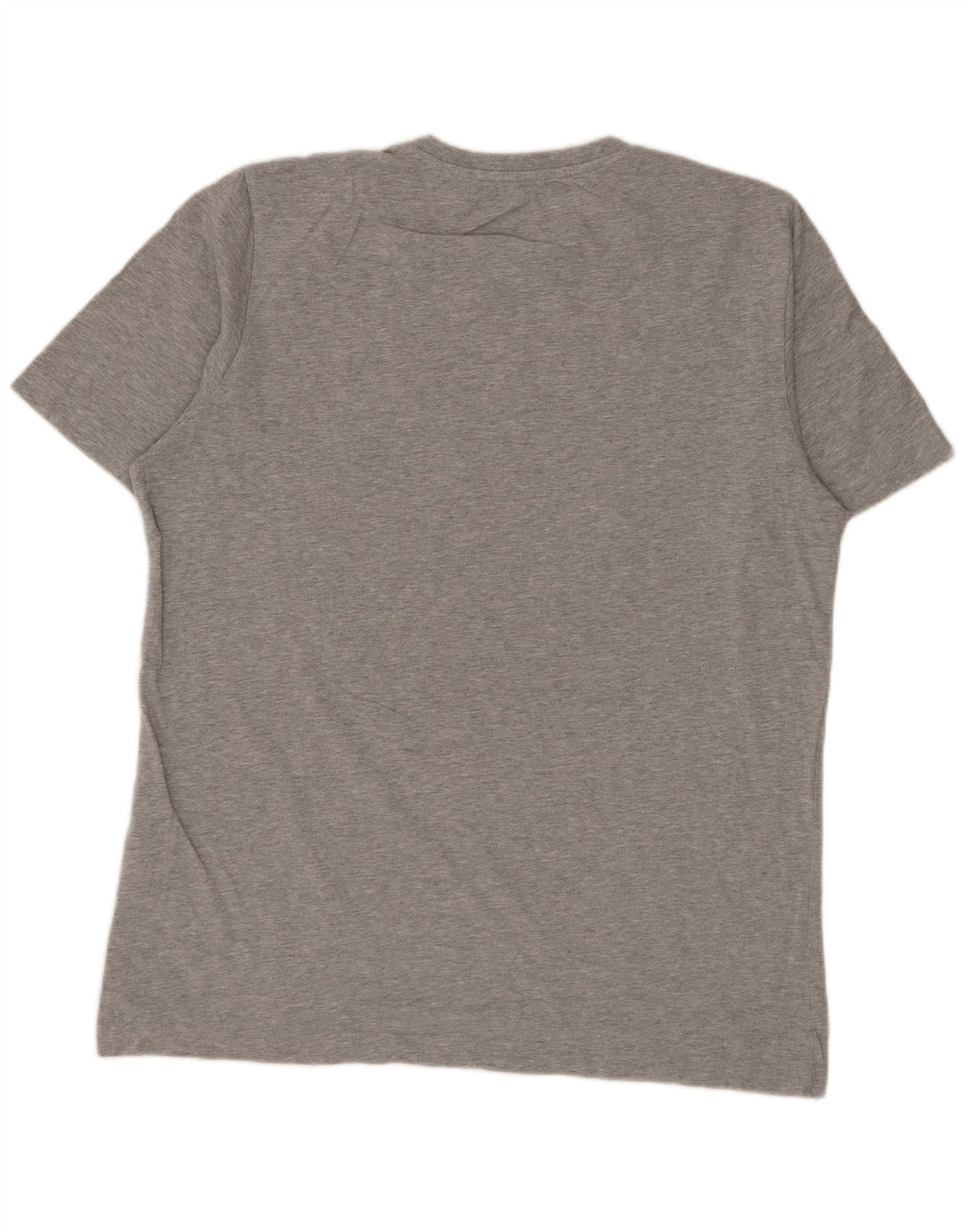 T-shirt grafica da uomo ADIDAS Top in cotone mélange grigio medio