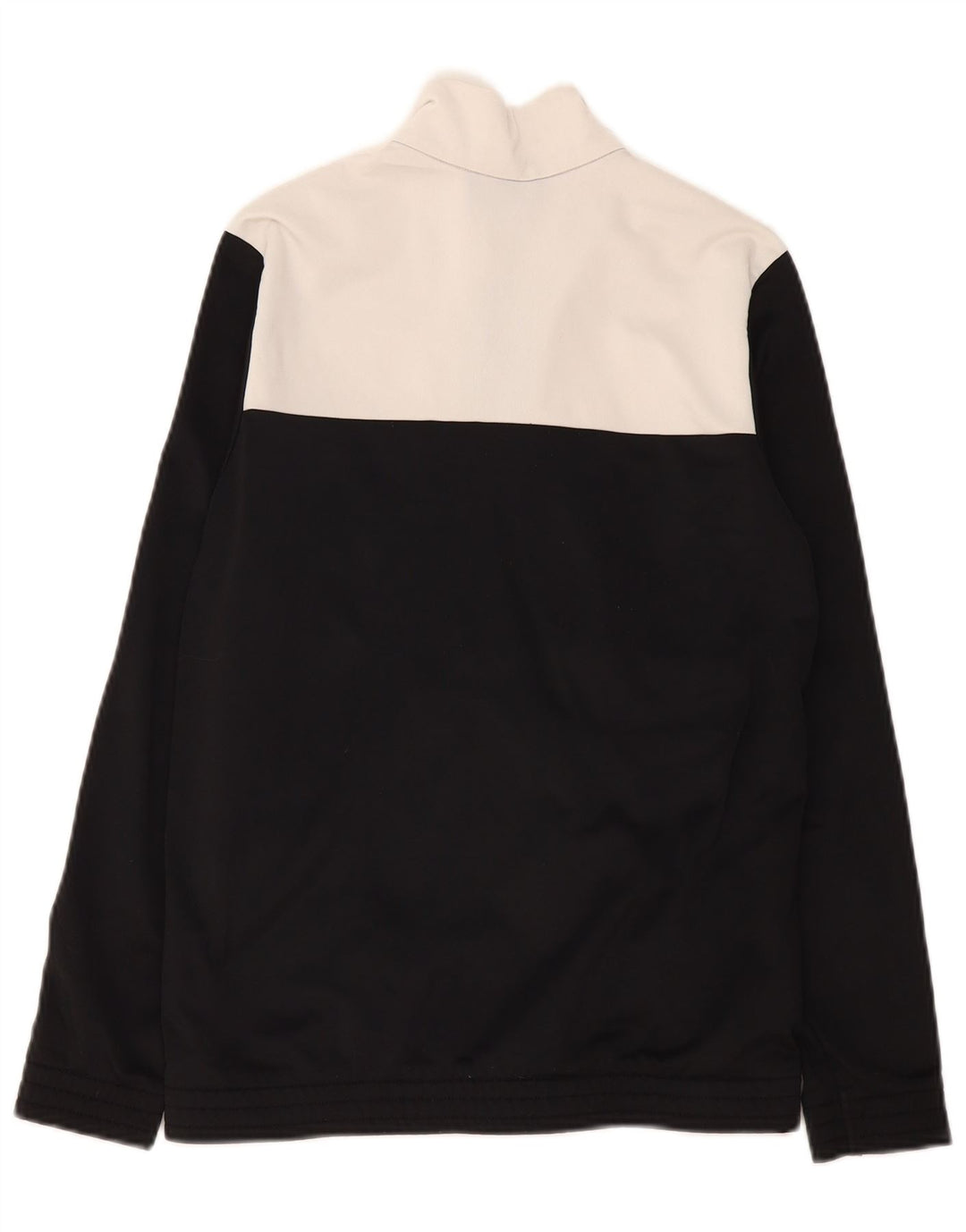 Giacca da tuta da ragazzo Adidas 13-14 anni in poliestere color block nero