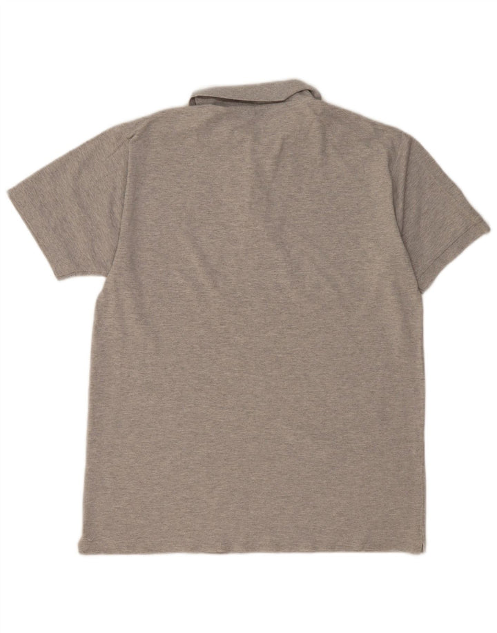 KAPPA Mens Polo Shirt XL Grey Cotton