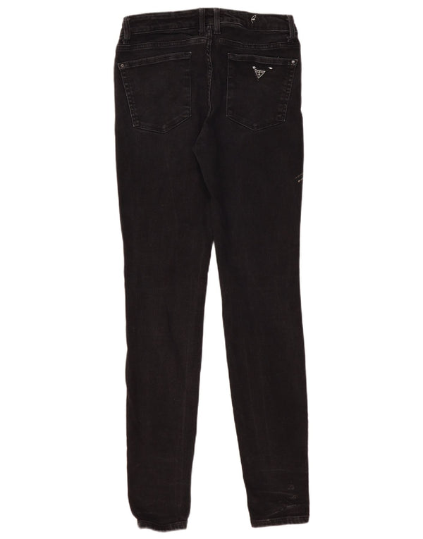 Jeans skinny da donna Guess W29 L31 cotone nero